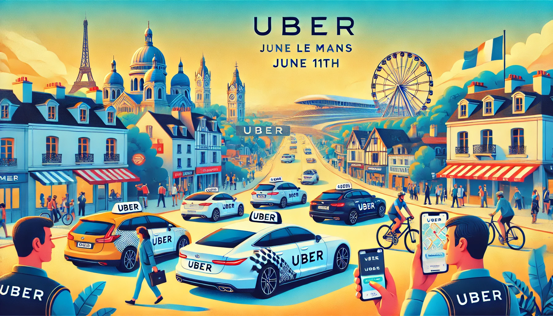 Uber Lance son Service au Mans